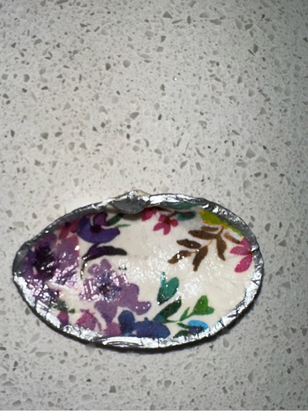 Decoupage shell - Picture 2 of 6